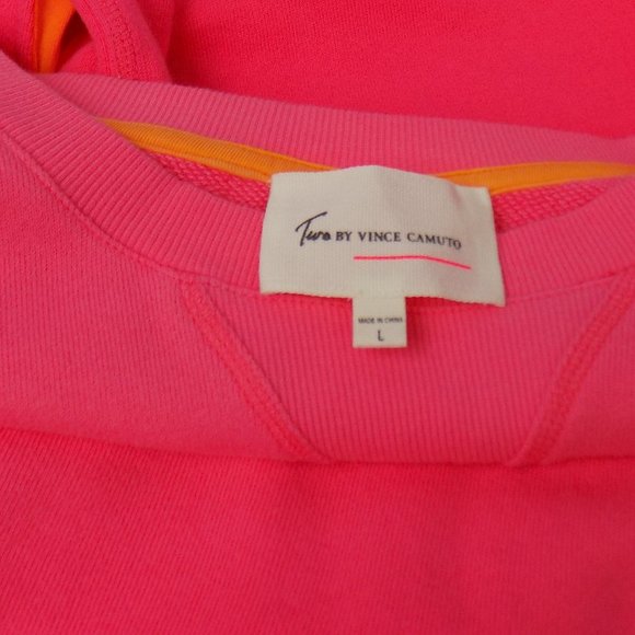 Two by Vince Camuto Noveau Bohemian Sweatshirt L - Picture 6 of 8